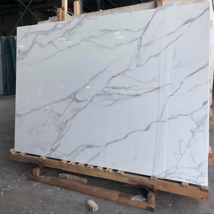 đá hoa cương marble onyx trắng vân xanh